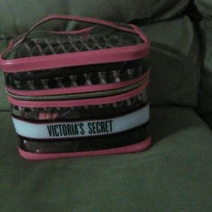 Victoria Secret Makeup tote 3 piece organizer